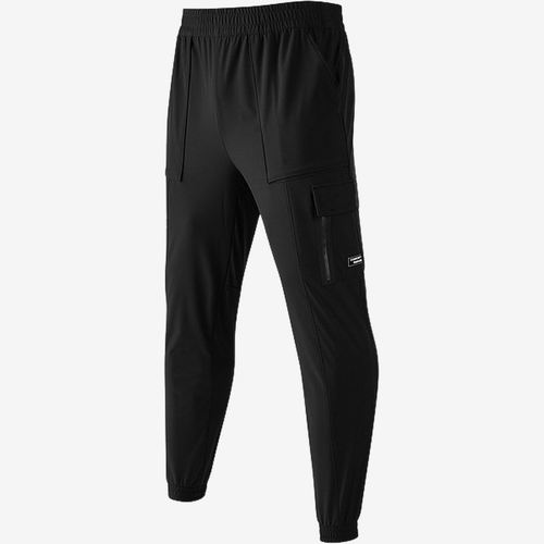 Skechers斯凯奇正品男中腰防风束脚针织运动裤P124M008-0018