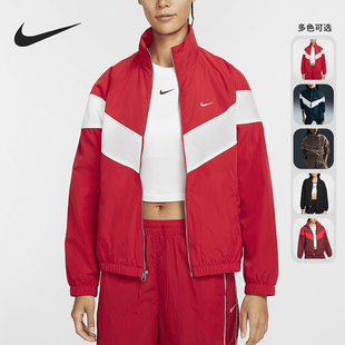 立领夹克外套FV6305 运动女士宽松训练梭织经典 619 耐克正品 Nike