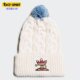 男女针织毛线帽HL1716 三叶草秋冬款 Adidas 阿迪达斯正品