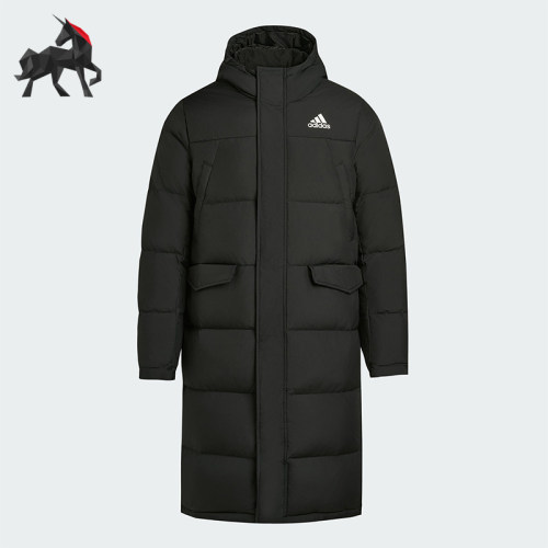 Adidas/阿迪达斯正品LONG DOWN PARKA男士运动保暖羽绒服KE5405