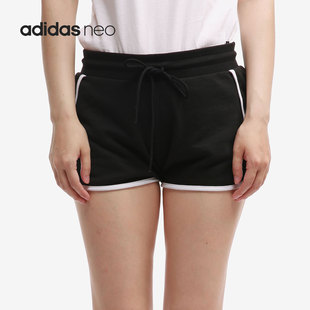 女子时尚 Adidas NEO新款 休闲运动短裤 阿迪达斯官方正品 FP7289