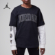 JORDAN大童运动透气拼接宽松圆领T恤HV1599 Nike 耐克正品 010