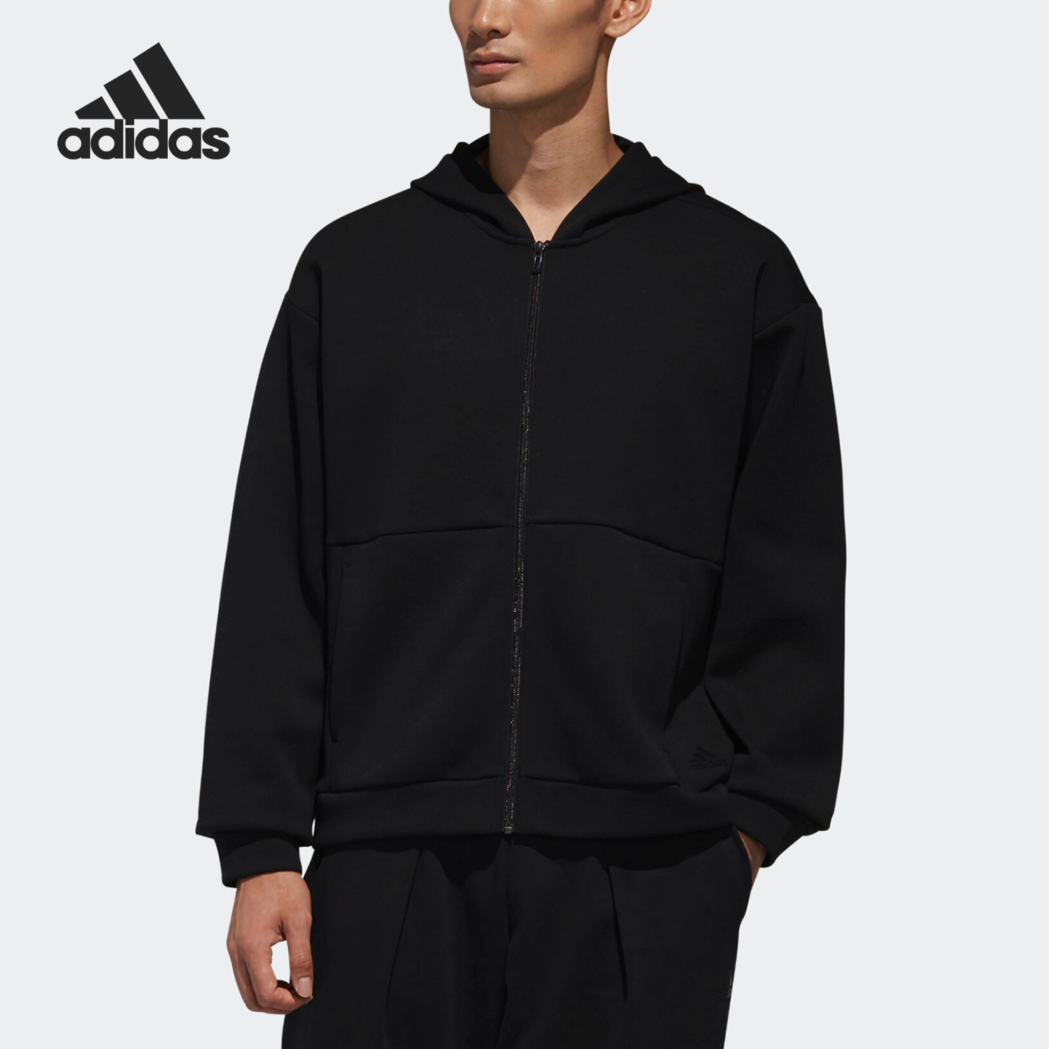 Adidas/阿迪达斯正品 M S2S SPC HD 男子休闲运动针织外套DV3342