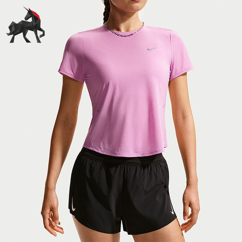 Nike/耐克正品Swift Dri-FIT女士经典跑步运动短袖T恤IF1681-503