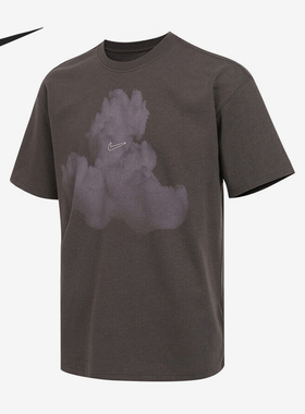 Nike/耐克官方正品2025夏季款男士复古宽松休闲短袖HJ0779-004