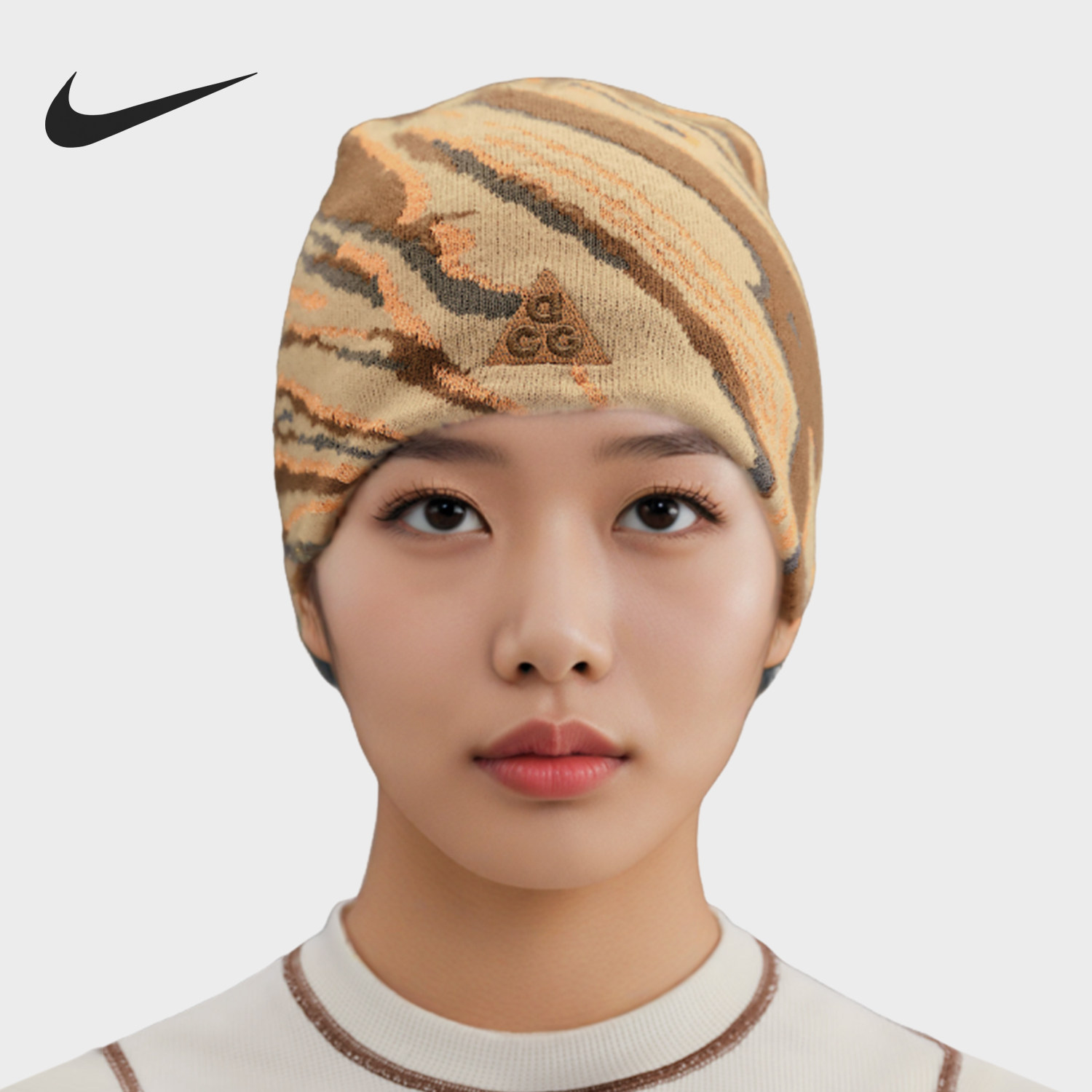 Nike/耐克官方正品2025年秋季男女运动保暖日常绒线帽HV7016-297