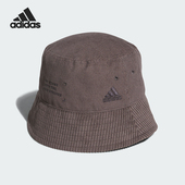 灯芯绒渔夫帽 Adidas IT2056 BUCKET SE男女时尚 阿迪达斯正品