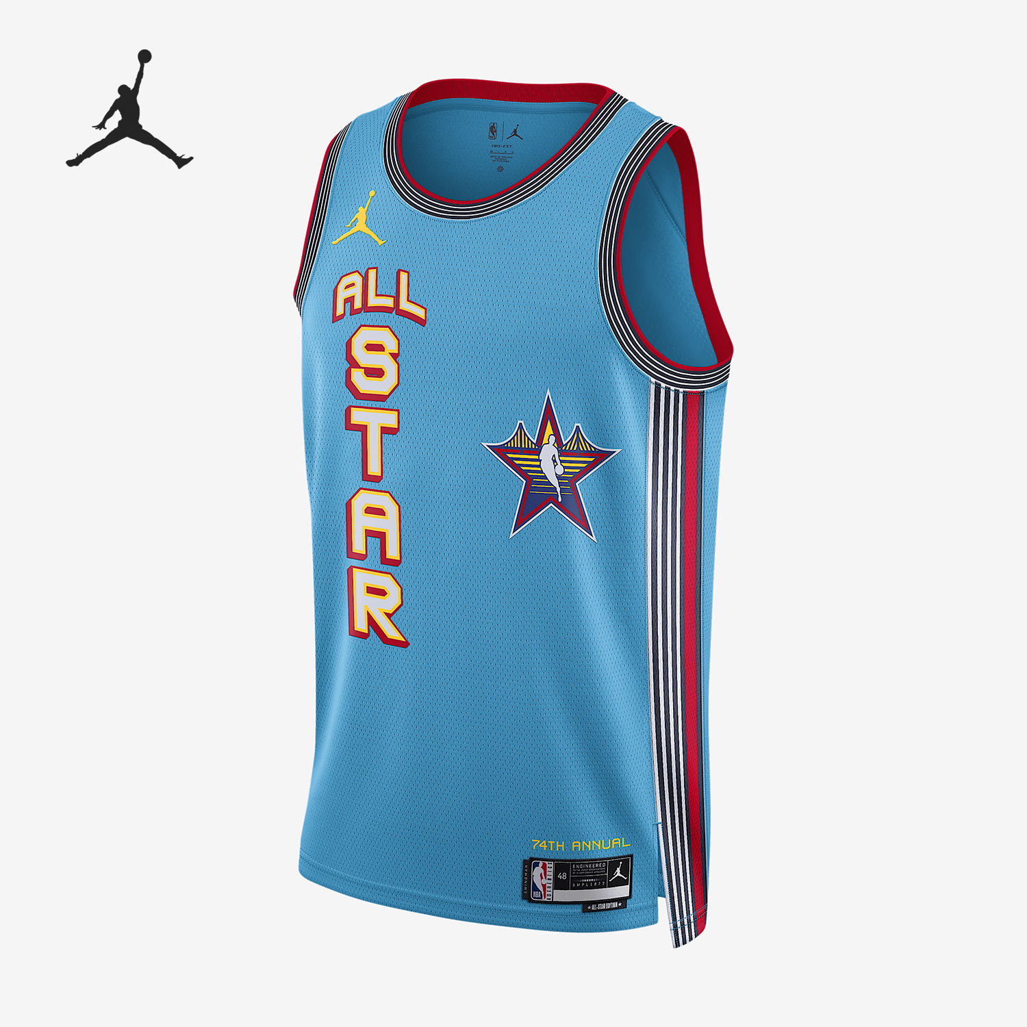 Nike/耐克正品春季新款男士透气经典篮球运动训练球衣IB4320-484