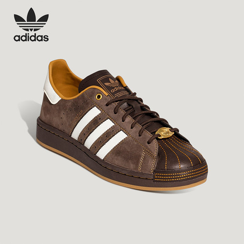 Adidas/阿迪达斯正品三叶草男女运动经典潮流系带透气板鞋HP7108