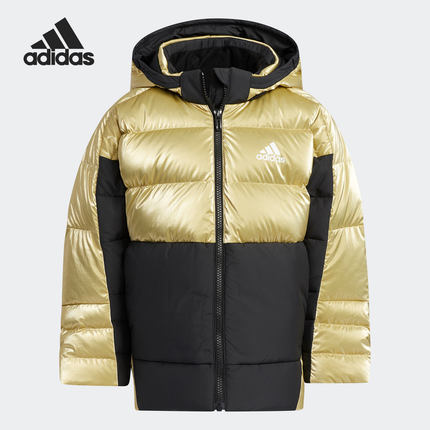Adidas/阿迪达斯官方正品休闲小童时尚潮流运动保暖羽绒服 H40339