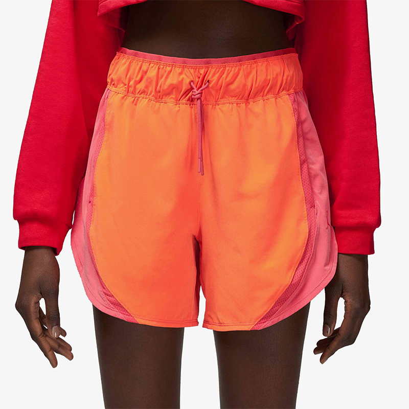 Nike/耐克正品JORDAN女士系带时尚印花运动中腰短裤DQ4456-819