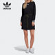 圆领连衣裙 Adidas 运动休闲女子长袖 新款 GD3967 阿迪达斯正品