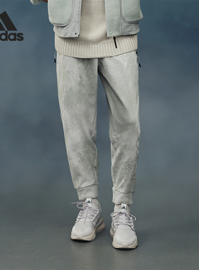 Adidas/阿迪达斯官方正品新款男子水洗印染针织运动长裤IP4945