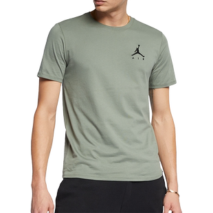 Nike/耐克官方正品JORDAN男子圆领透气休闲运动短袖T恤AH5297-351