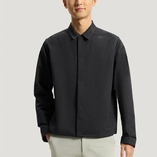 Adidas/阿迪达斯正品武宗系列新款男黑色经典亲肤夹克外套KG0840