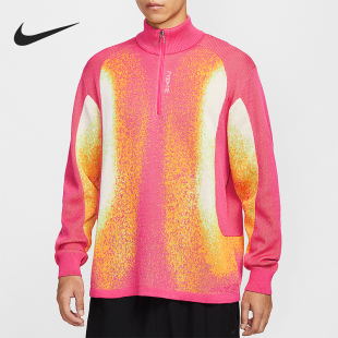 耐克正品 休闲热成像图案保暖毛衣HV1412 2025秋季 男士 645 款 Nike