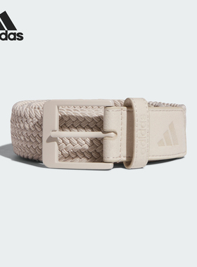 Adidas/阿迪达斯官方正品新款男士时尚高尔夫运动腰带皮带IY4413