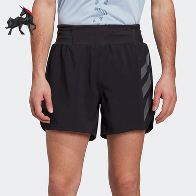 阿迪达斯男士跑步户外运动短裤