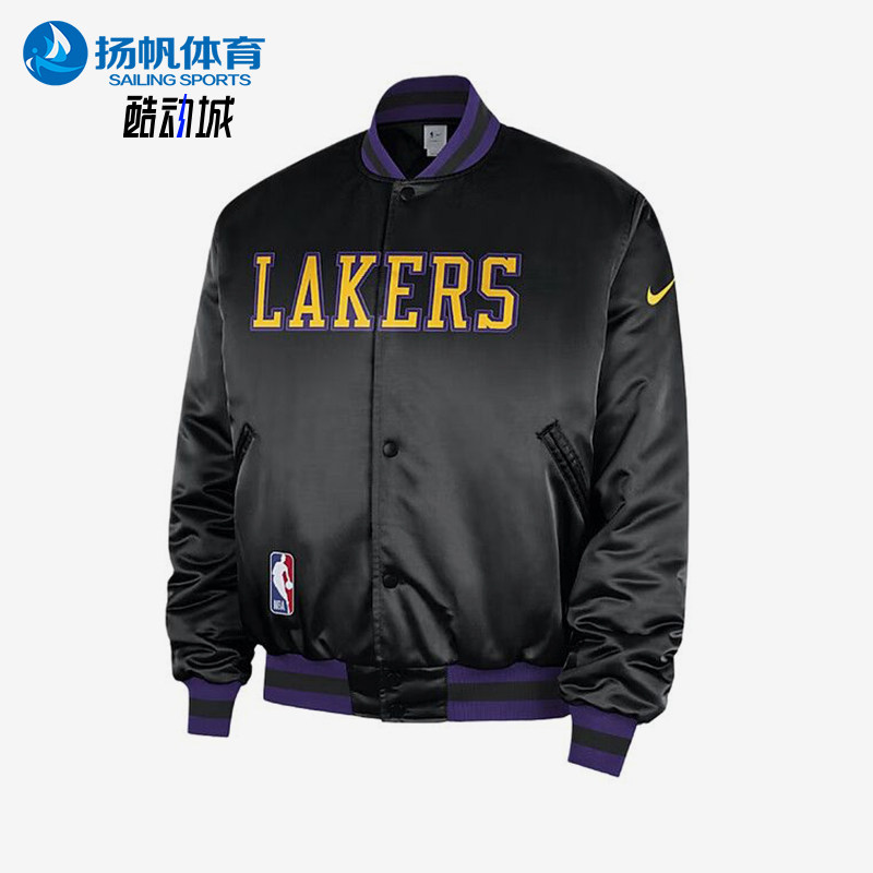 Nike/耐克正品新款男黑紫色球类运动篮球经典棒球服HQ5766-010