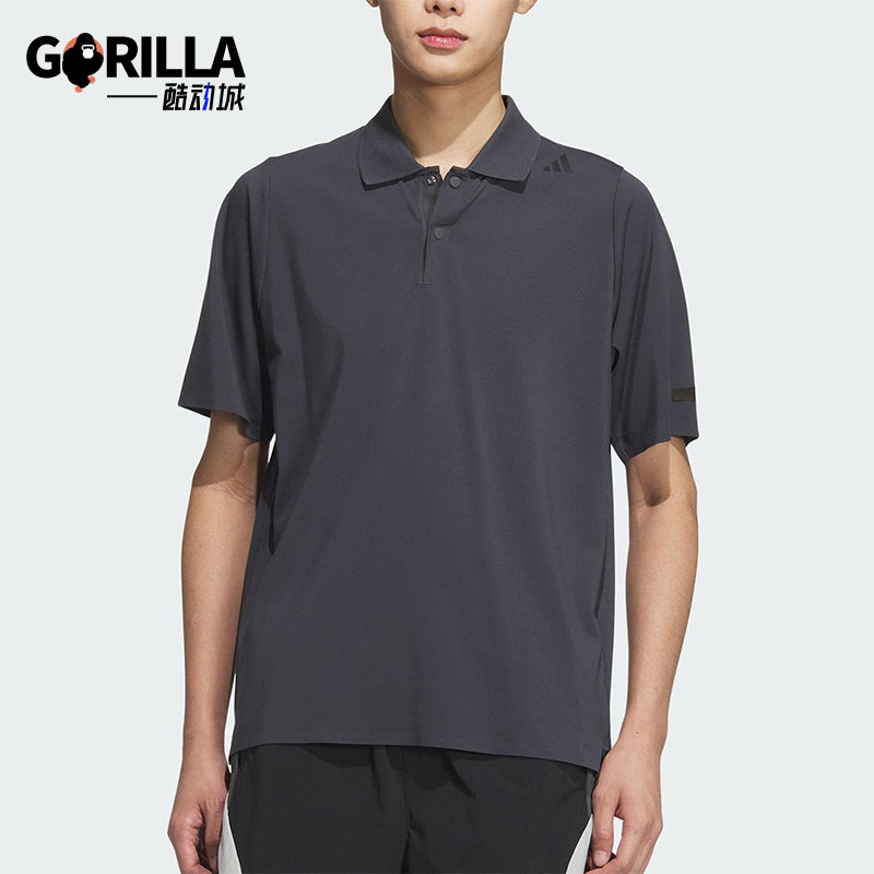 Adidas/阿迪达斯正品夏季新款男士运动翻领凉感polo衫JM0980