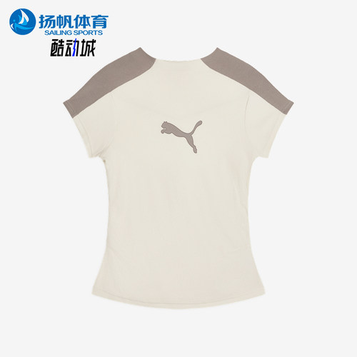 Puma/彪马正品女士舒适透气套头运动休闲短袖T恤639995-87