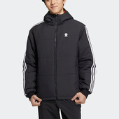 男女运动休闲保暖连帽棉服HN7200 NEO新款 Adidas 阿迪达斯正品