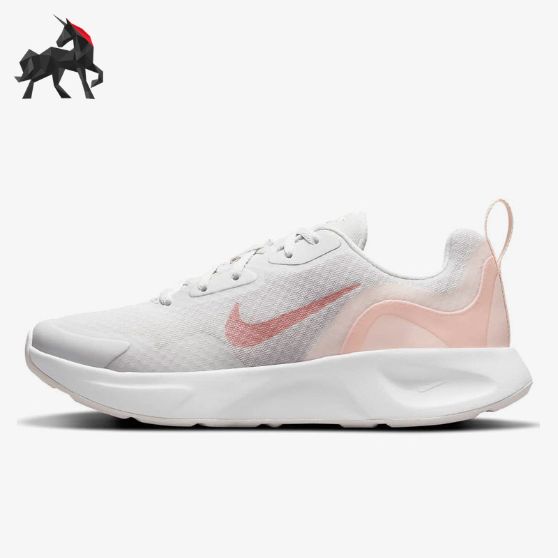 Nike/耐克正品Wearalday新款女白粉色潮流经典鞋跑步鞋CJ1677-009