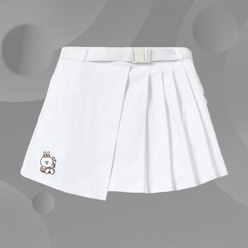 正品李宁夏季新款x LINE FRIENDS联名休闲短裙半身裙ASKR206