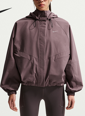 Nike/耐克官方正品2026春季款女士连帽梭织运动外套FB7493-502