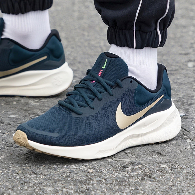 Nike耐克鞋子正品蓝色跑步鞋网面男鞋透气运动鞋防滑休闲鞋DR2695