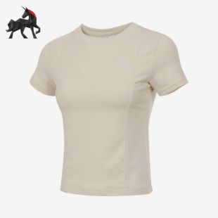 彪马正品 631305 FEMME 休闲运动短袖 COLLECTIVE女士修身 Puma