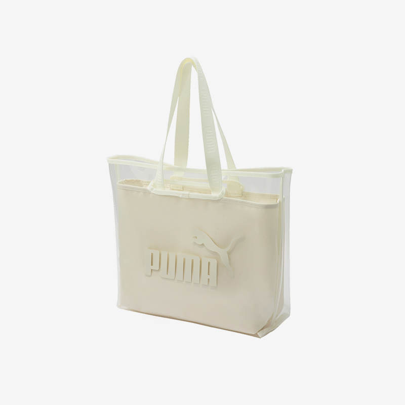 Puma/彪马正品新款女士经典户外通勤双层收纳透明手提包076116-07