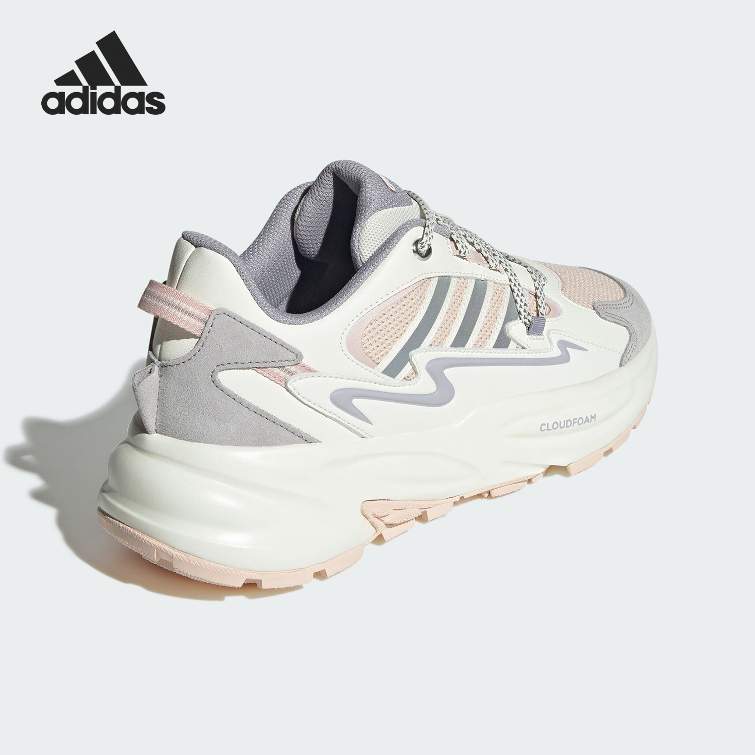 Adidas/阿迪达斯正品新款男女拼接系带耐磨户外老爹鞋JR3191
