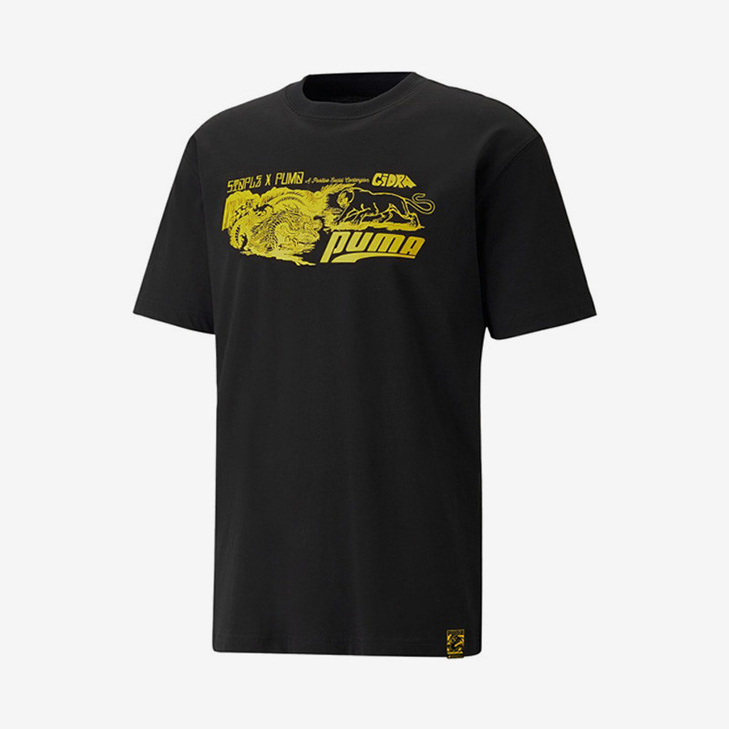 Puma/彪马正品新款男女同款印花圆领运动休闲短袖620709-01,运动服/休闲服装,运动T恤,淘宝优惠券,粉丝福利购,淘宝优惠卷