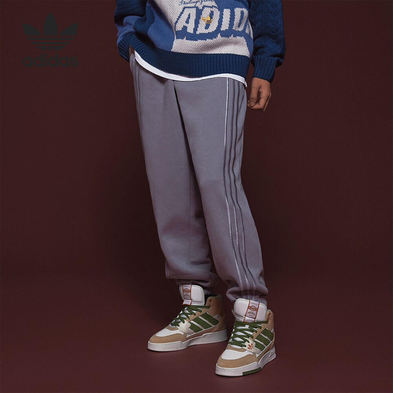 Adidas/阿迪达斯男士运动长裤