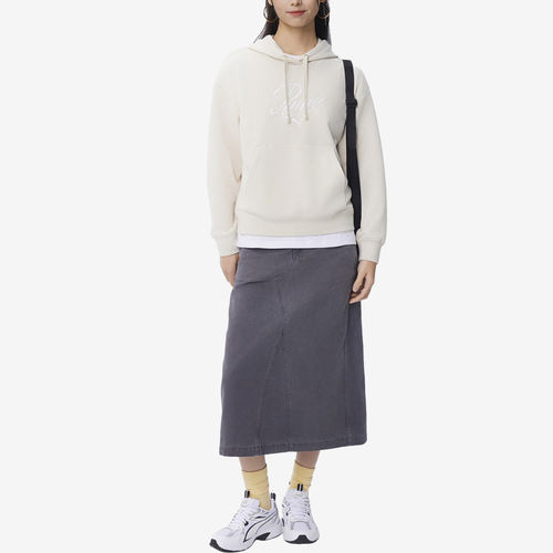 Puma彪马正品基础系列女子连帽长袖刺绣套头保暖卫衣688941-87