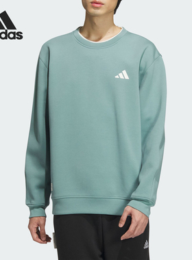 Adidas/阿迪达斯正品新款男士运动休闲圆领卫衣JM3412