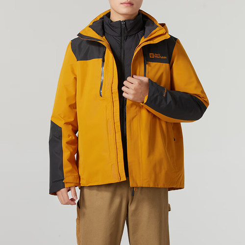 Jack wolfskin/狼爪正品三合一男士户外冲锋衣A61858A-M0043