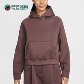 Nike 502 IF0329 耐克正品 春秋女士运动复古宽松连帽卫衣套头衫