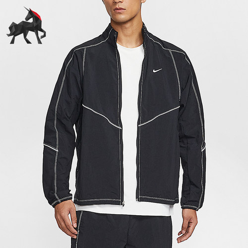 Nike/耐克正品Retro Dri-FIT男士休闲立领梭织运动外套IF2029-010