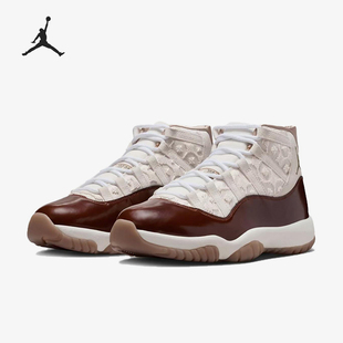Nike/耐克正品JORDANAirJordan1新款白棕色经典篮球鞋IM8352-670