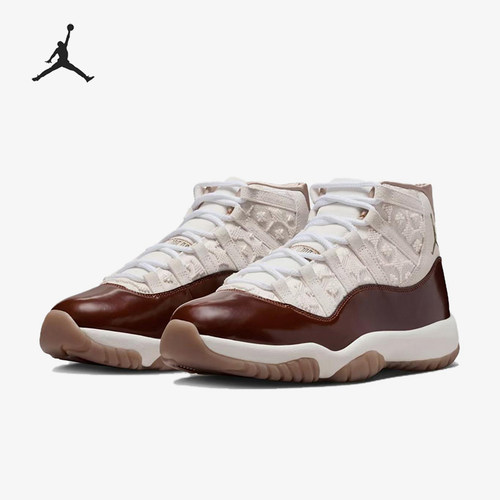 Nike/耐克正品JORDANAirJordan1新款白棕色经典篮球鞋IM8352-670