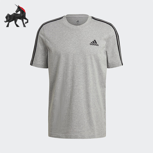 Adidas/阿迪达斯正品ESENTIALSENTIALSTE男士经典短袖T恤GL3735