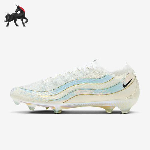 Nike/耐克正品AirMax95新款男白黑色轻盈经典足球鞋HV9915-100