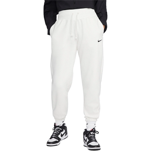 Nike/耐克官方正品女子运动休闲宽松舒适保暖加绒长裤 DQ5888-133