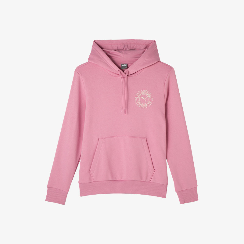 Puma/彪马正品秋季新款女士时尚户外连帽休闲口袋卫衣