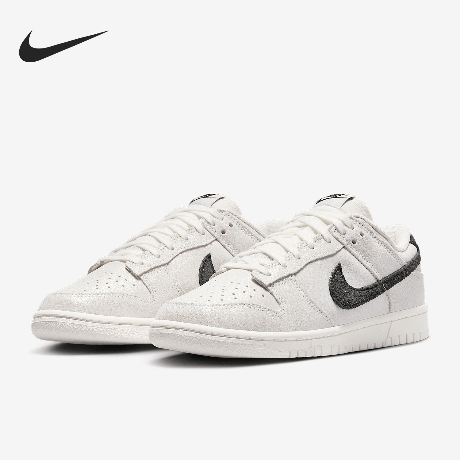 Nike/耐克正品Dunk Low女士轻便细闪珠光低帮板鞋HQ3502-100,运动鞋new,板鞋,淘宝优惠券,粉丝福利购,淘宝优惠卷