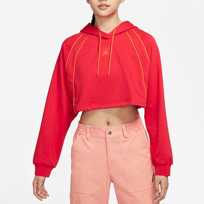 Nike/耐克正品JORDAN短款连帽卫衣新款女连帽卫衣DQ4391-612