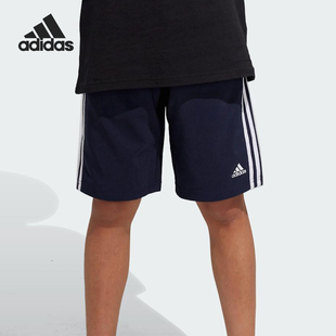 SHORT大童宽松经典 IC6822 针织短裤 阿迪达斯正品 Adidas