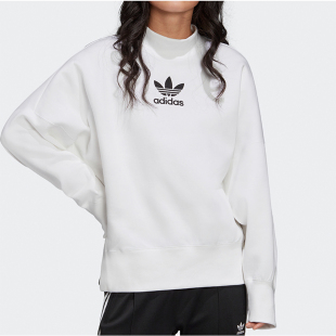 26夏 LOGO FU1735 Adidas SWEAT女子运动卫衣 阿迪达斯正品